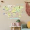 RoomMates Kids World Map Peel & Stick Giant Wall Decals